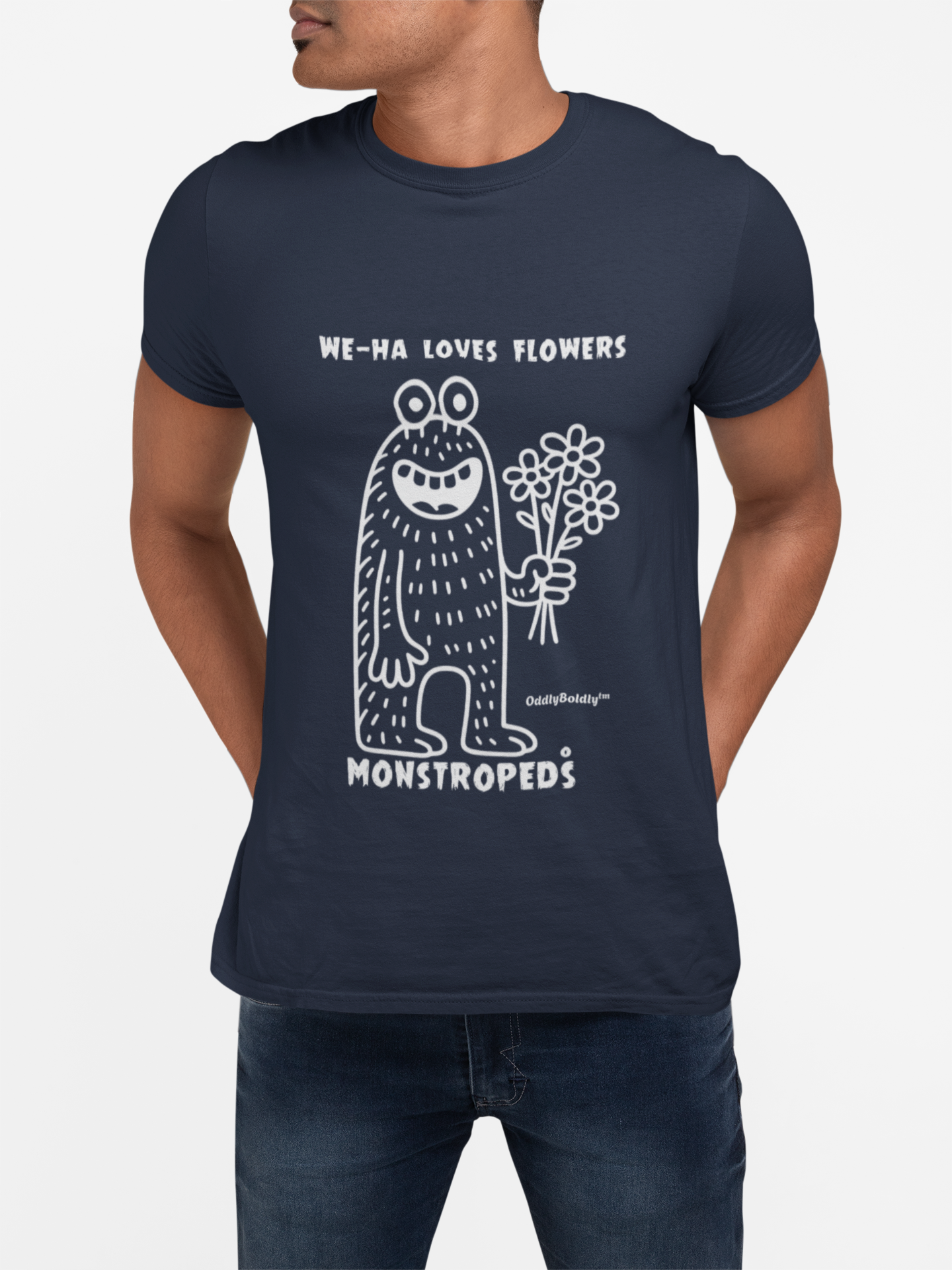 Playful Monster T-Shirt, Unisex Softstyle Tee for Adults, Funny Graphic Shirt, Gift for Birthdays, Casual Wear West Hartford