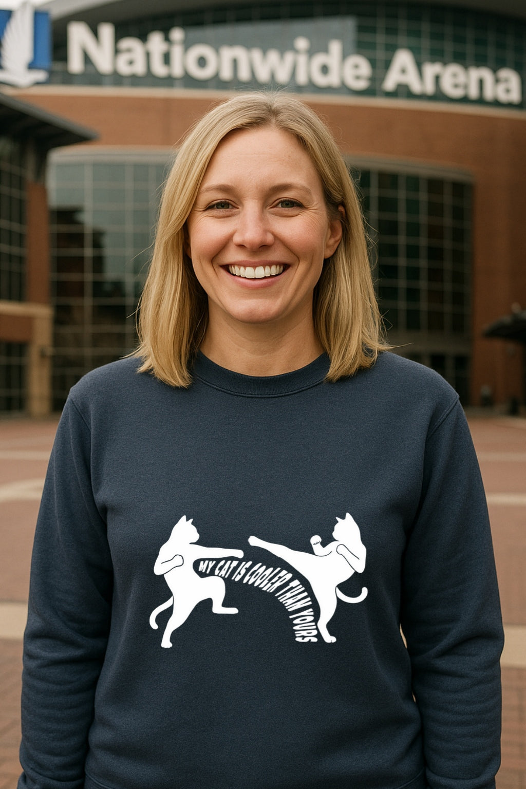 Copy of Karate Cats Hoodie - My Cat Is Cooler Than Yours - Funny Cat Graphic - Unisex Bella Canvas 3512