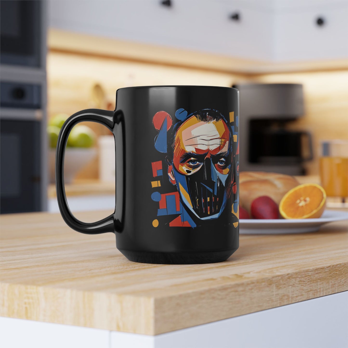 Hannibal Lecter Quote Mug Dark Humor Black Coffee Cup Gothic Art Gift (11oz, 15oz)