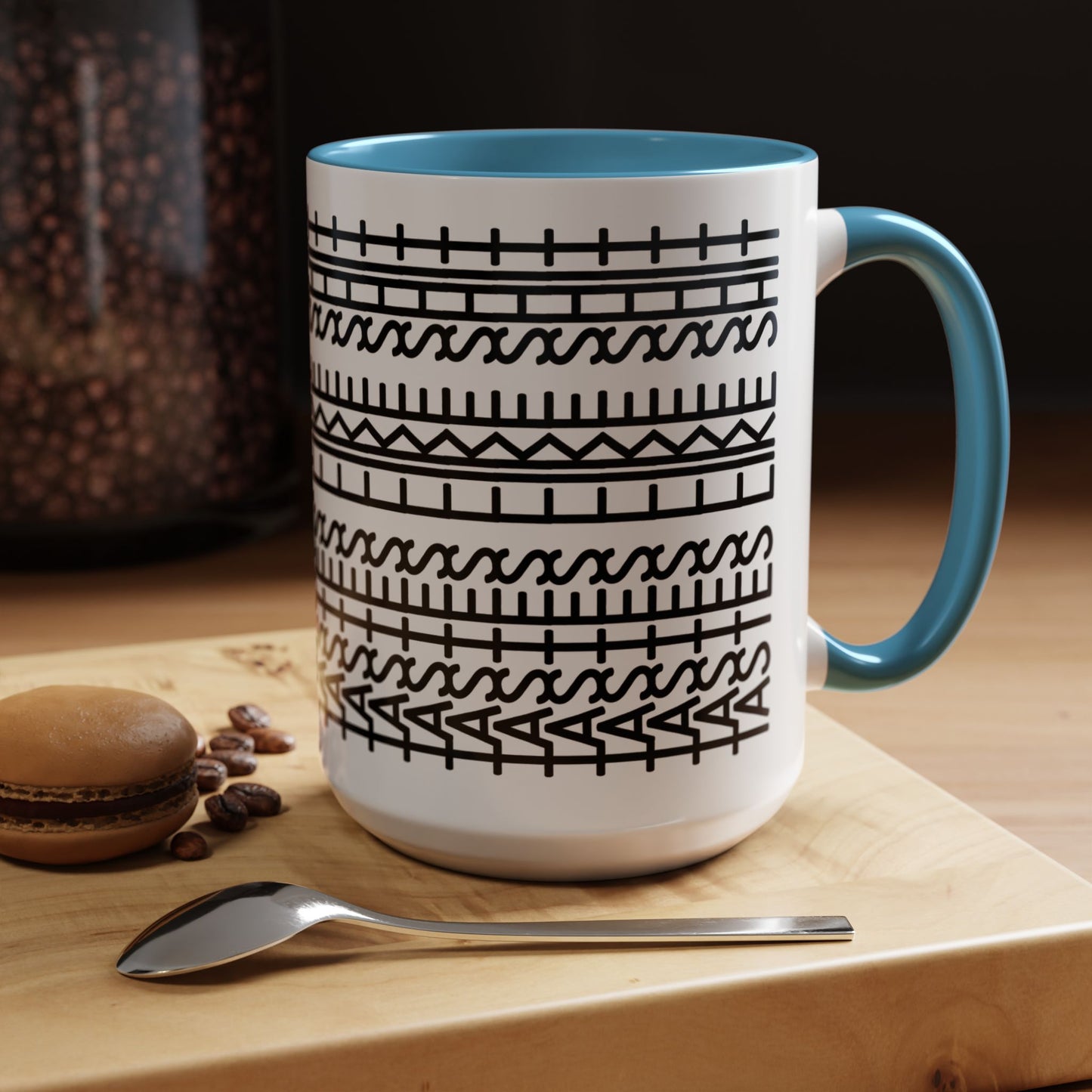 Hidden Message Mug - "Tastes Like Shit"- Ceramic Cup For Friends, Coworkers, Work Bestie, Boss