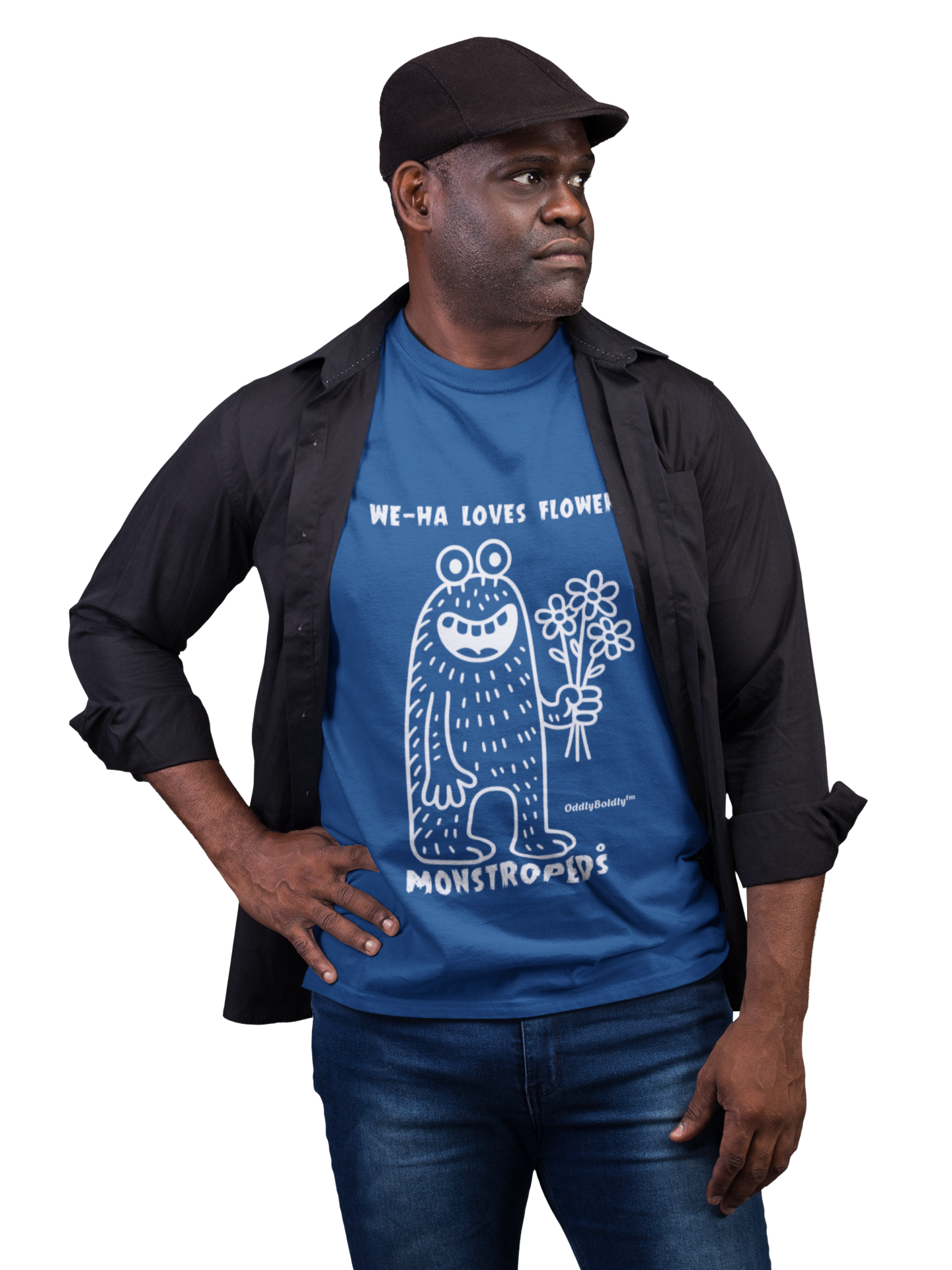 Playful Monster T-Shirt, Unisex Softstyle Tee for  Adults, Funny Graphic Shirt, Gift for Birthdays, Casual Wear West Hartford