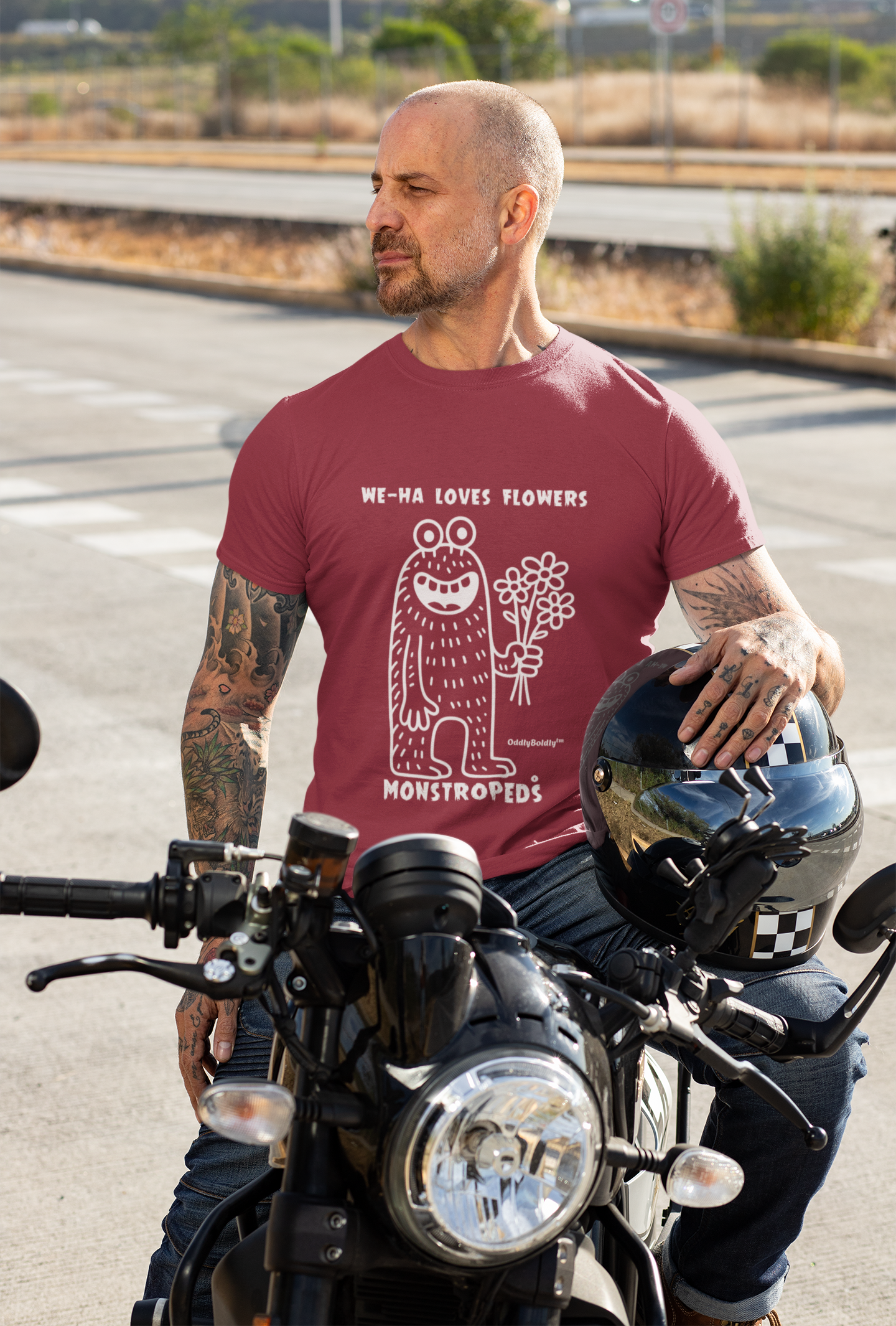 Playful Monster T-Shirt, Unisex Softstyle Tee for  Adults, Funny Graphic Shirt, Gift for Birthdays, Casual Wear West Hartford