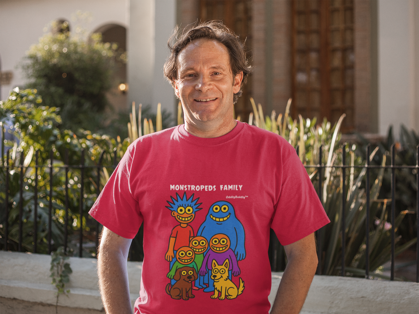 Monstropeds Family™ T-Shirt  - Funny Colorful Cartoon Shirt, Whimsical Monster Gift for All Ages, OddlyBoldly™ Original
