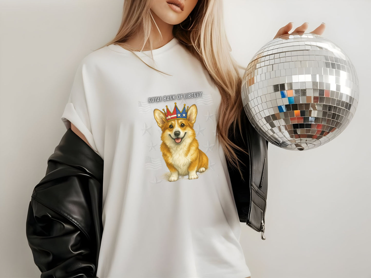 Corgi Patriotic Unisex T-Shirt - 4th of July Funny Dog Shirt -USA Flag - American Pride Pet Tee