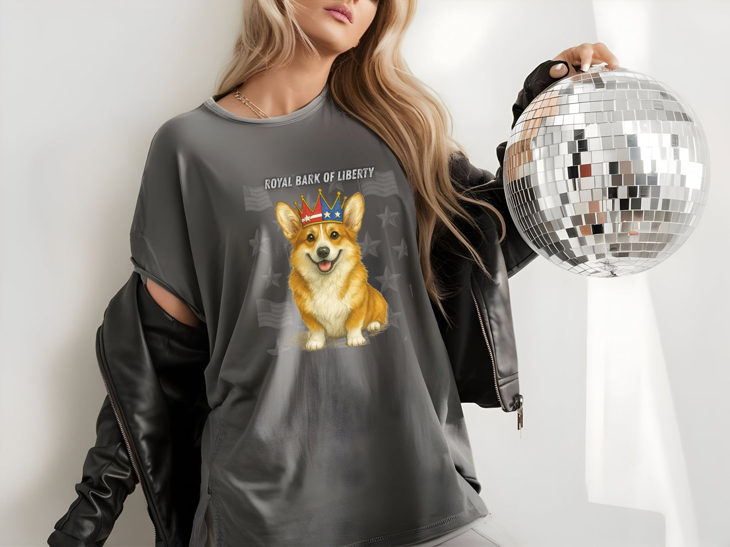 Corgi Patriotic Unisex T-Shirt - 4th of July Funny Dog Shirt -USA Flag - American Pride Pet Tee