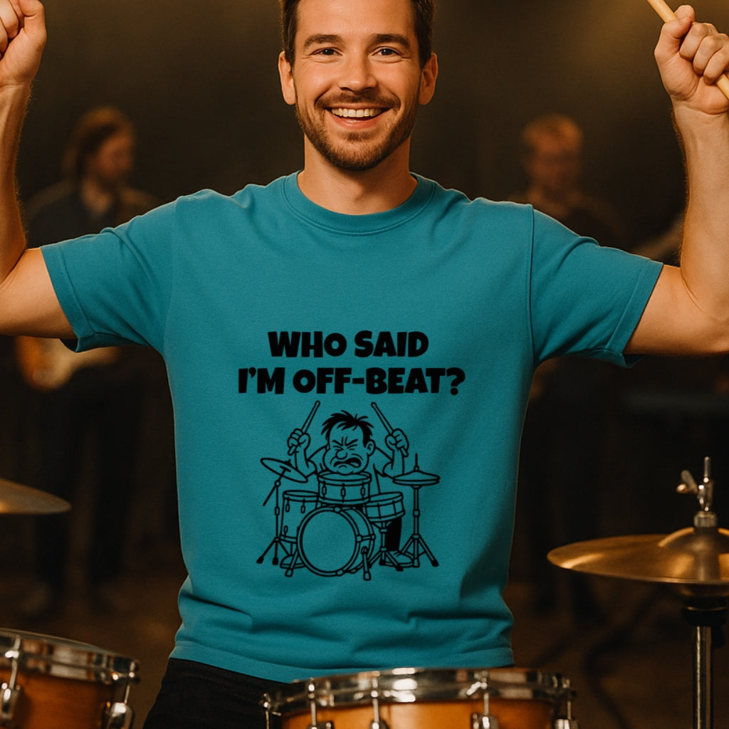 Funny Drummer T-Shirt | Still On My Own Tempo | | Musician Humor Tee, Musician Gift, Gift for Drummer