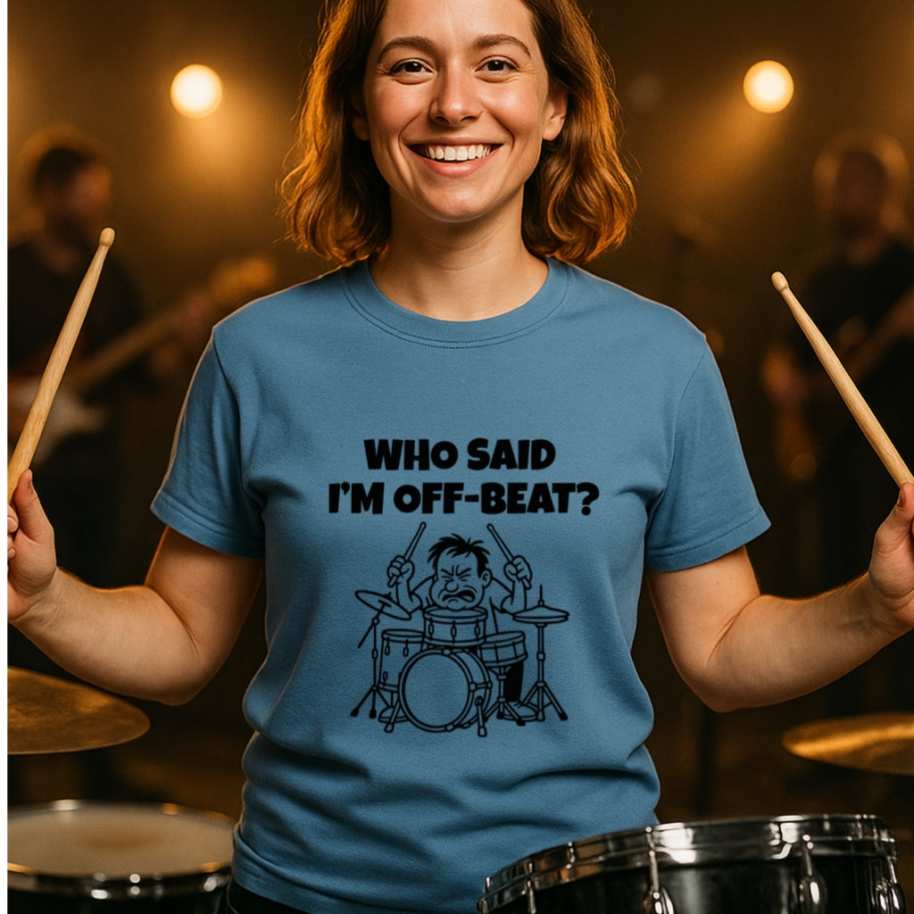 Funny Drummer T-Shirt | Still On My Own Tempo | | Musician Humor Tee, Musician Gift, Gift for Drummer