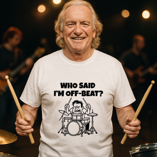Funny Drummer T-Shirt | Still On My Own Tempo | | Musician Humor Tee, Musician Gift, Gift for Drummer