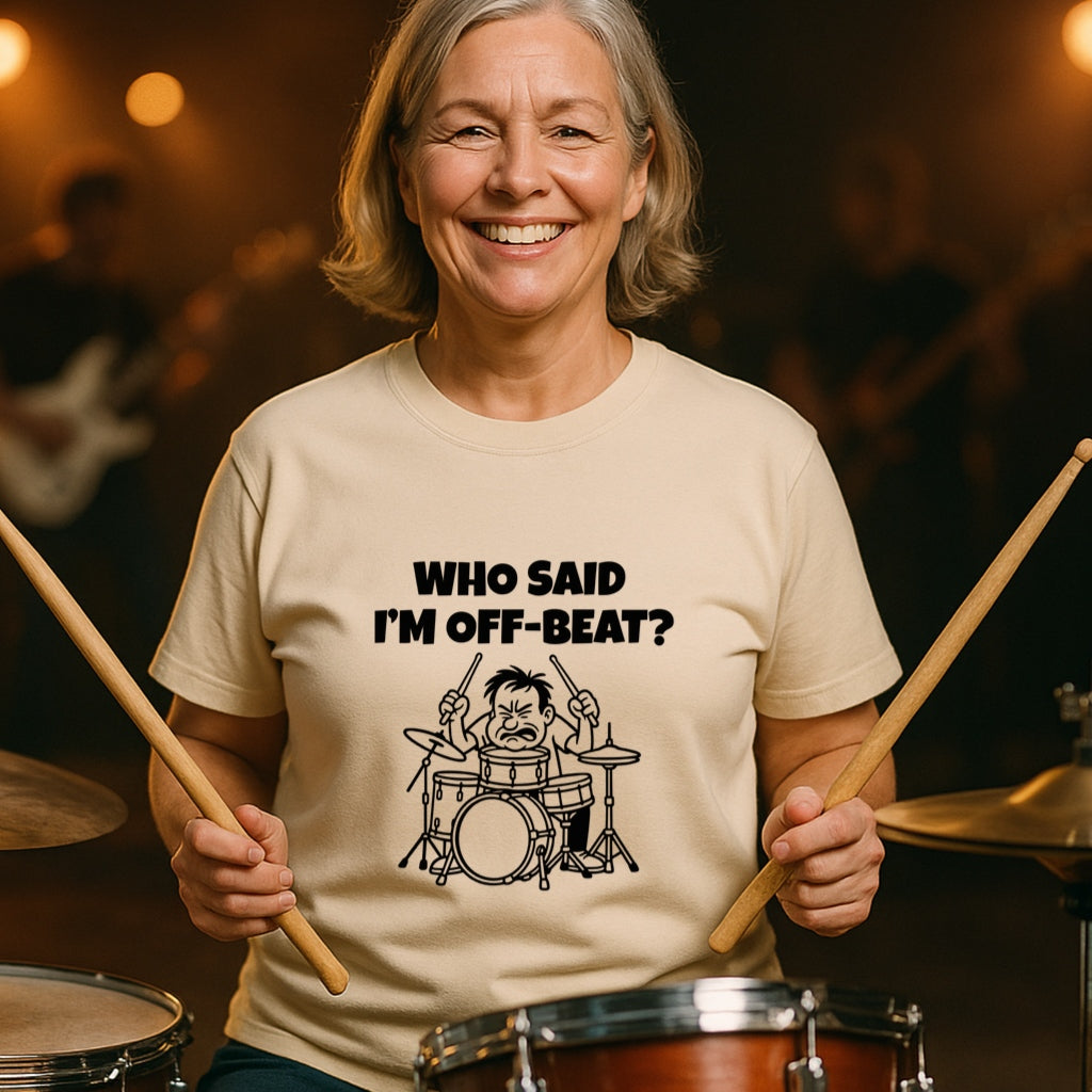 Funny Drummer T-Shirt | Still On My Own Tempo | | Musician Humor Tee, Musician Gift, Gift for Drummer