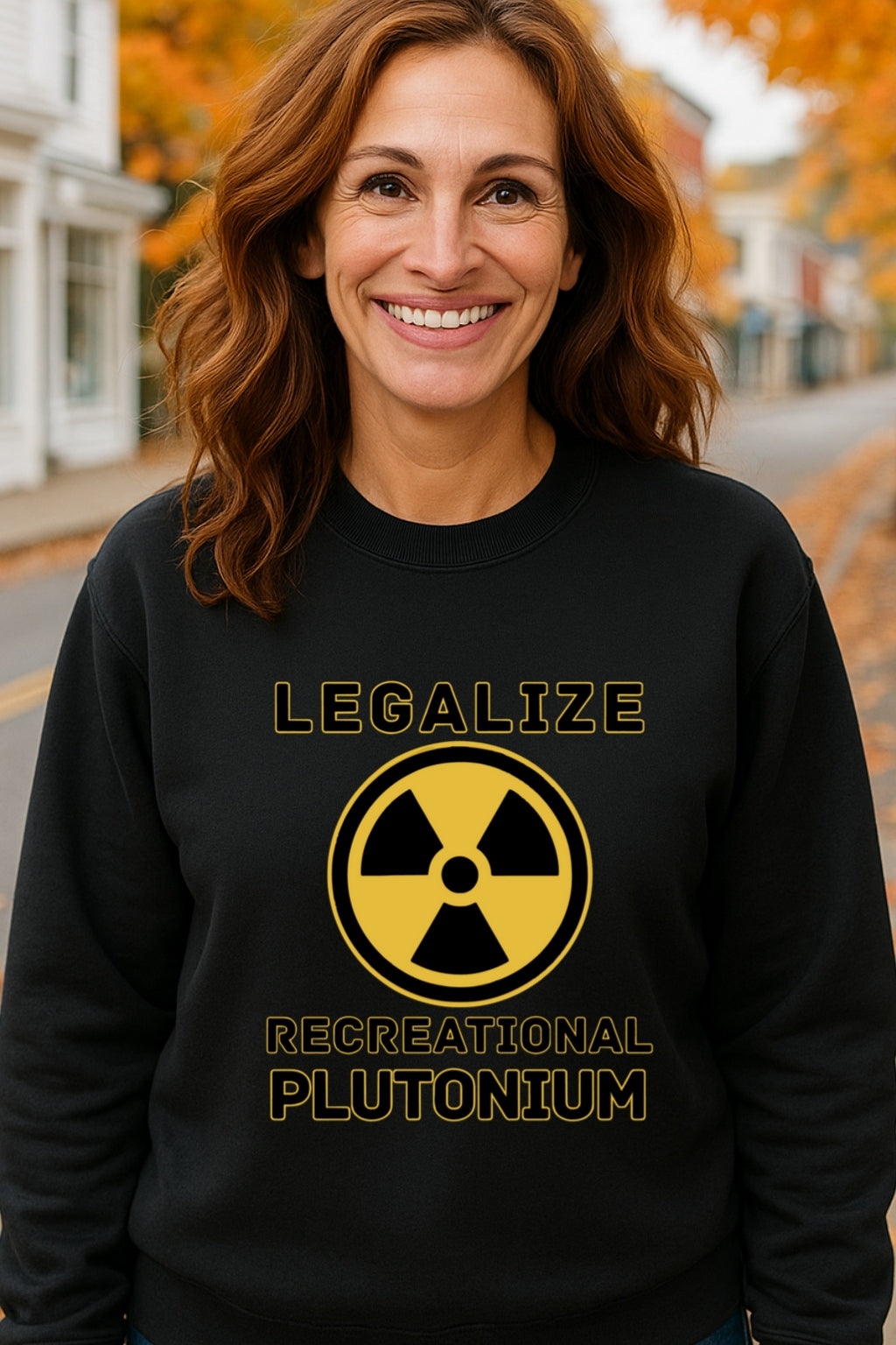 Dark Humor Nuclear Science Sweatshirt | Legalize Recreational Plutonium | Funny Gift for Men and Women, Sarcastic Hoodie, Geek Apparel