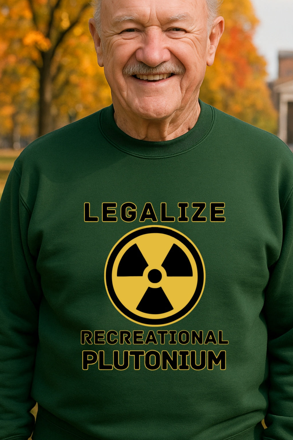 Dark Humor Nuclear Science Sweatshirt | Legalize Recreational Plutonium | Funny Gift for Men and Women, Sarcastic Hoodie, Geek Apparel