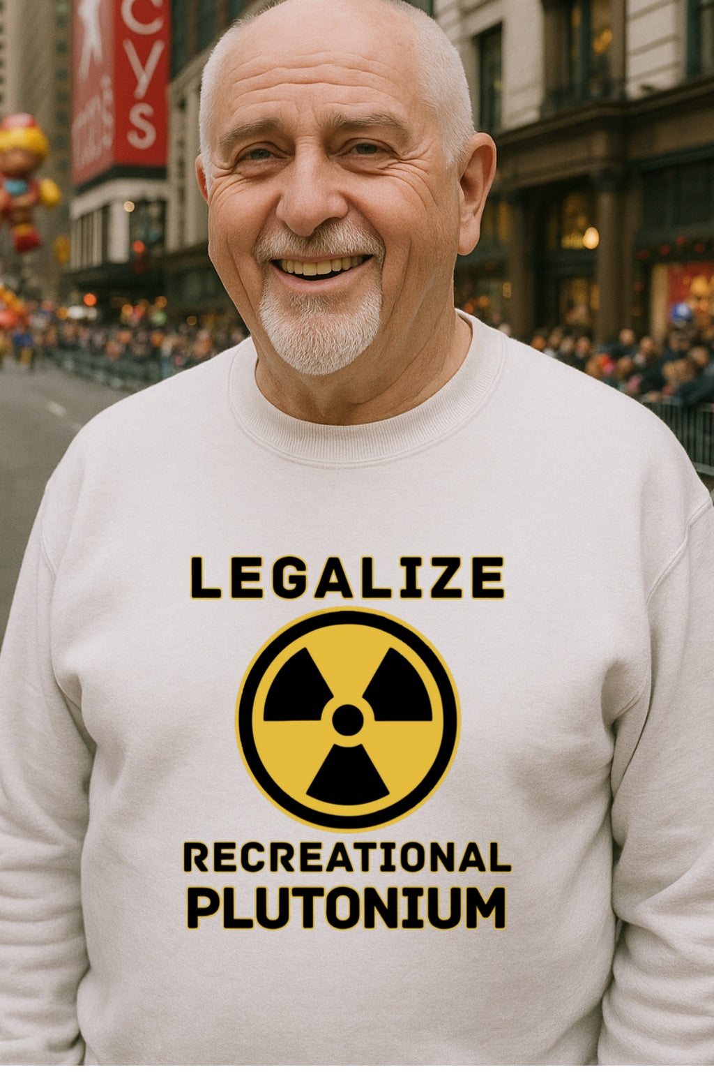 Dark Humor Nuclear Science Sweatshirt | Legalize Recreational Plutonium | Funny Gift for Men and Women, Sarcastic Hoodie, Geek Apparel