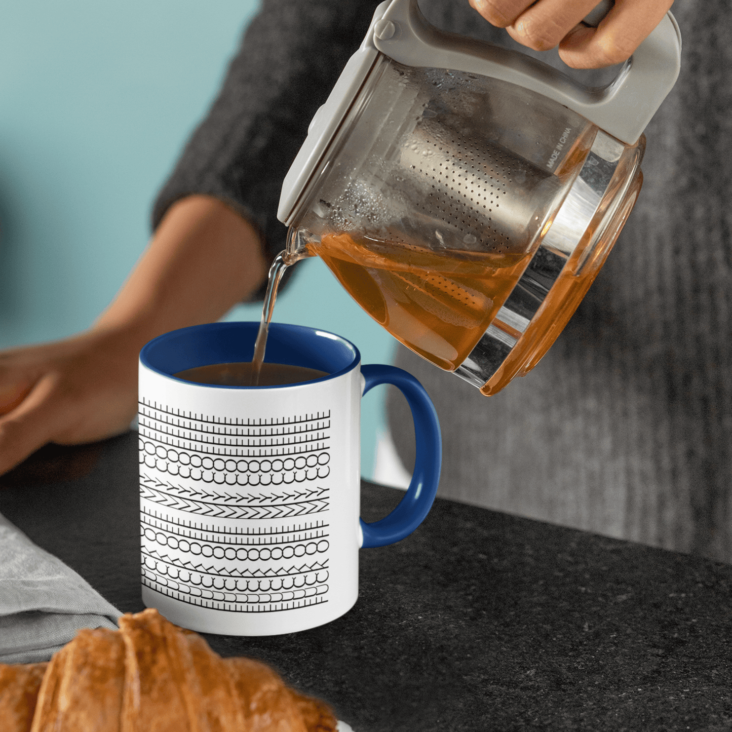 F*ck Off My Coffee Hidden Swear Message Ceramic Mug -  Sarcastic Gift For Boss, Friends, Coworkers, Work Bestie