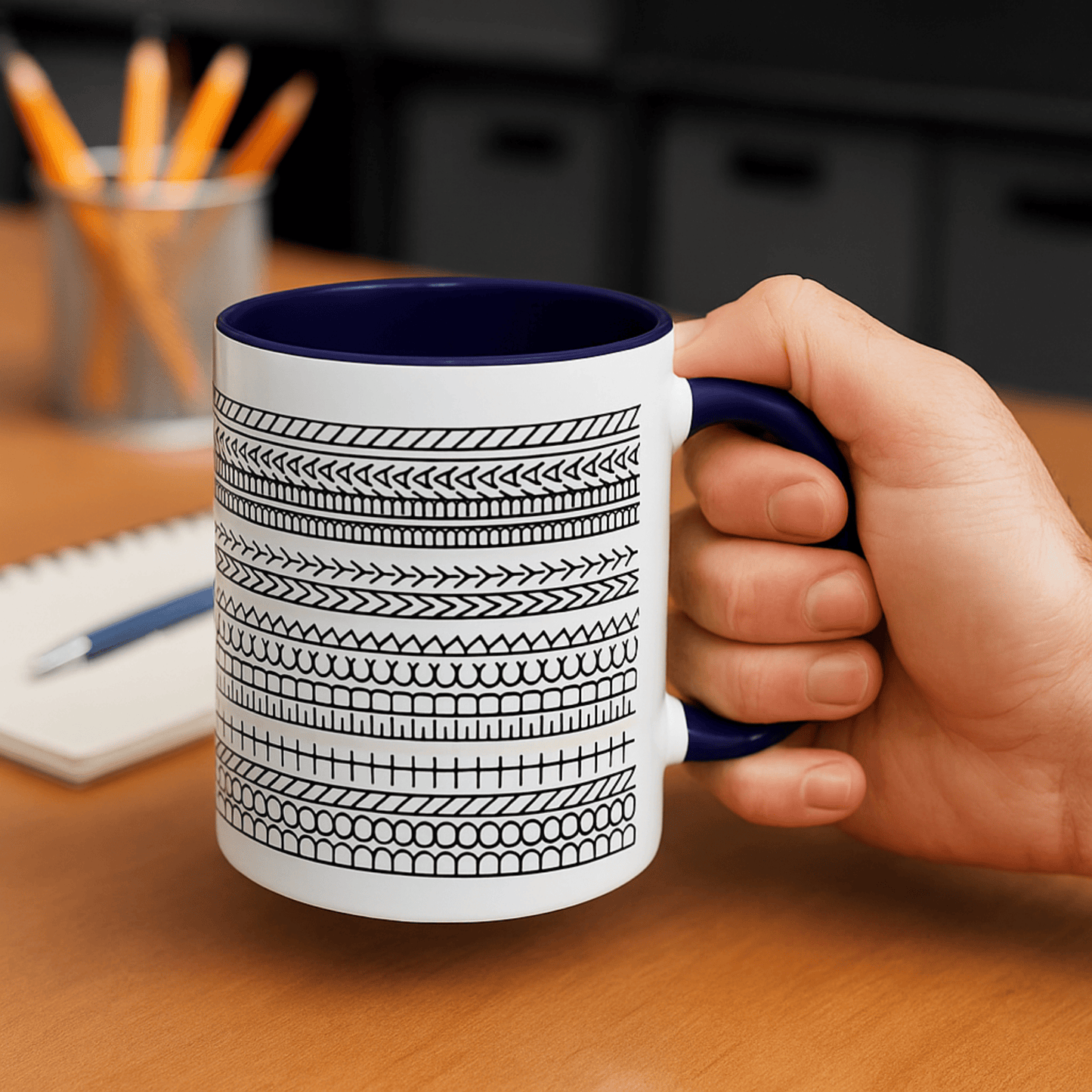 Don't F-ck My Brain Hidden Swear Message Ceramic Mug -  Sarcastic Gift For Boss, Friends, Coworkers, Work Bestie