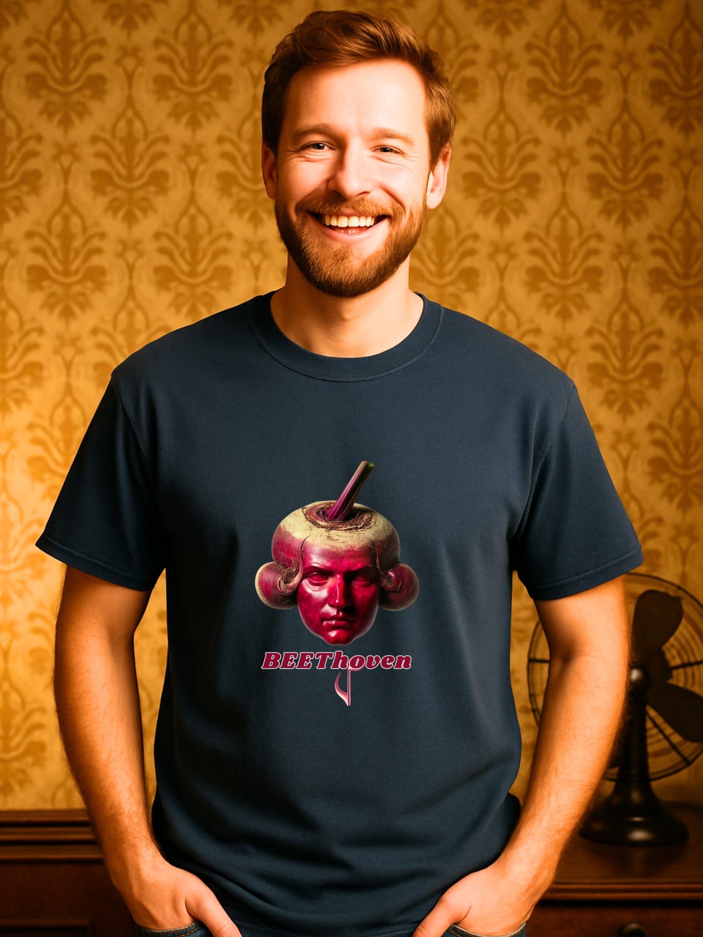 BEETHoven T-Shirt | Cotton Comfort Colors  Beetroot Composer Art Music Pun Tee