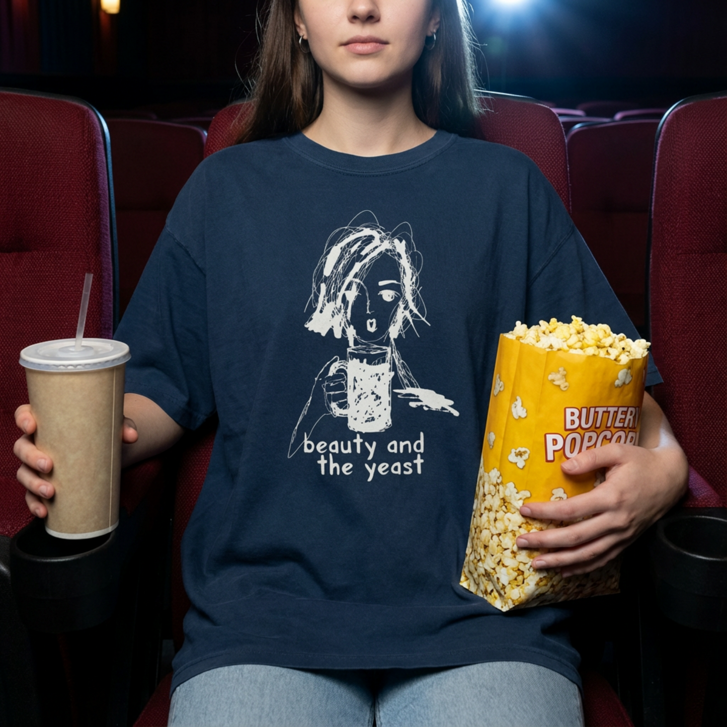 Dark Humor T-Shirt | Sarcastic Valentine Gift For Women With Attitude Dyed Tee
