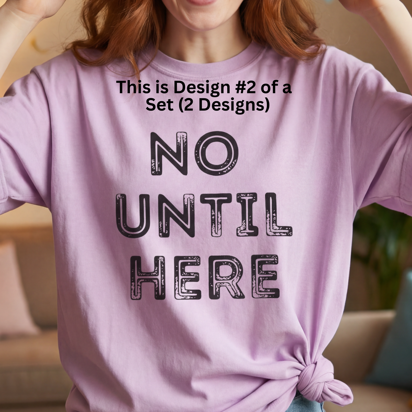 I Make No Sense Until Youre Here | Couples Shirt Matching Valentine Gift Love Tee - Design #2 Of Set Of 2