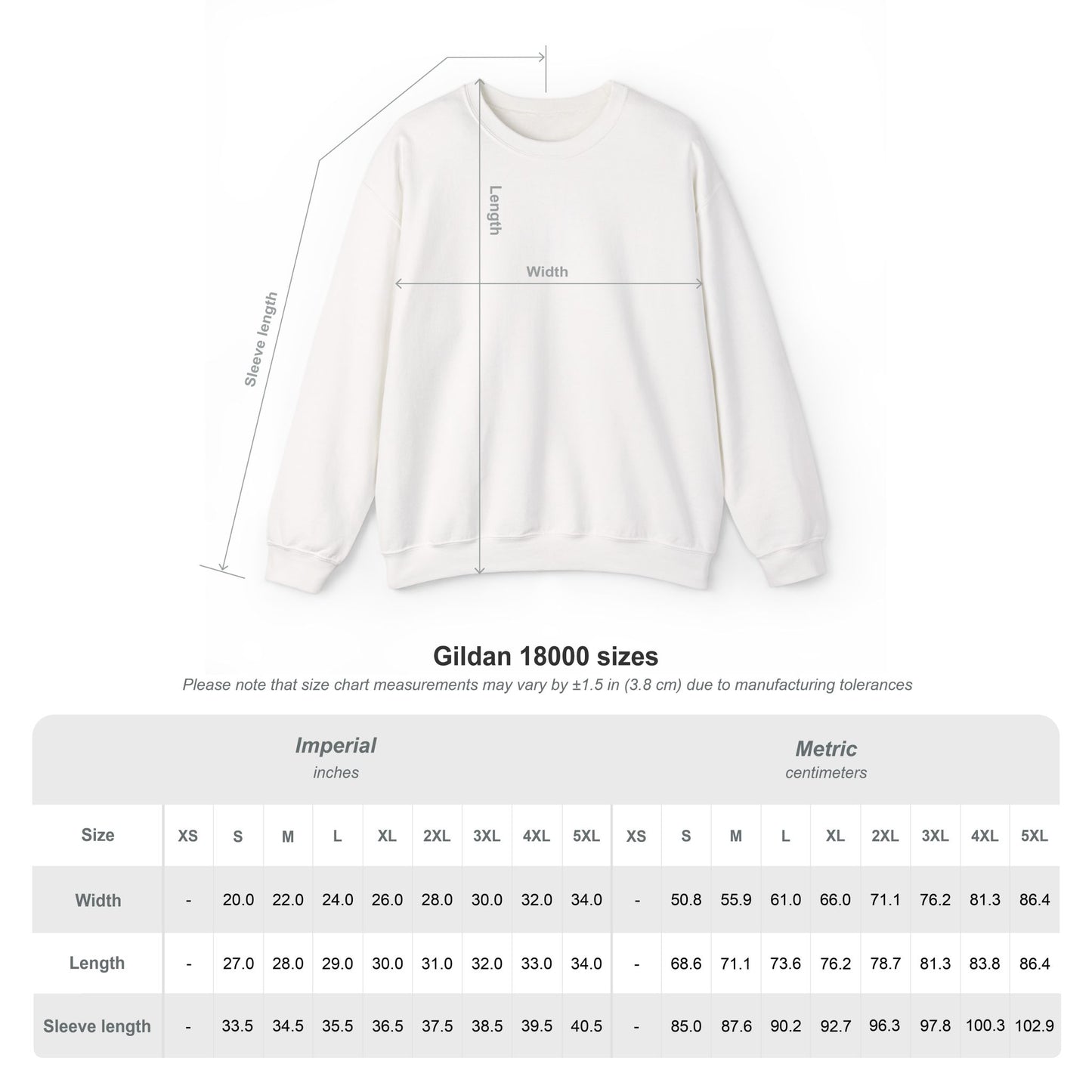 Golf Bulldog Embroidered Sweatshirt Gildan 18000 Funny Golf Dog Gift Minimal Crewneck Sweatshirt