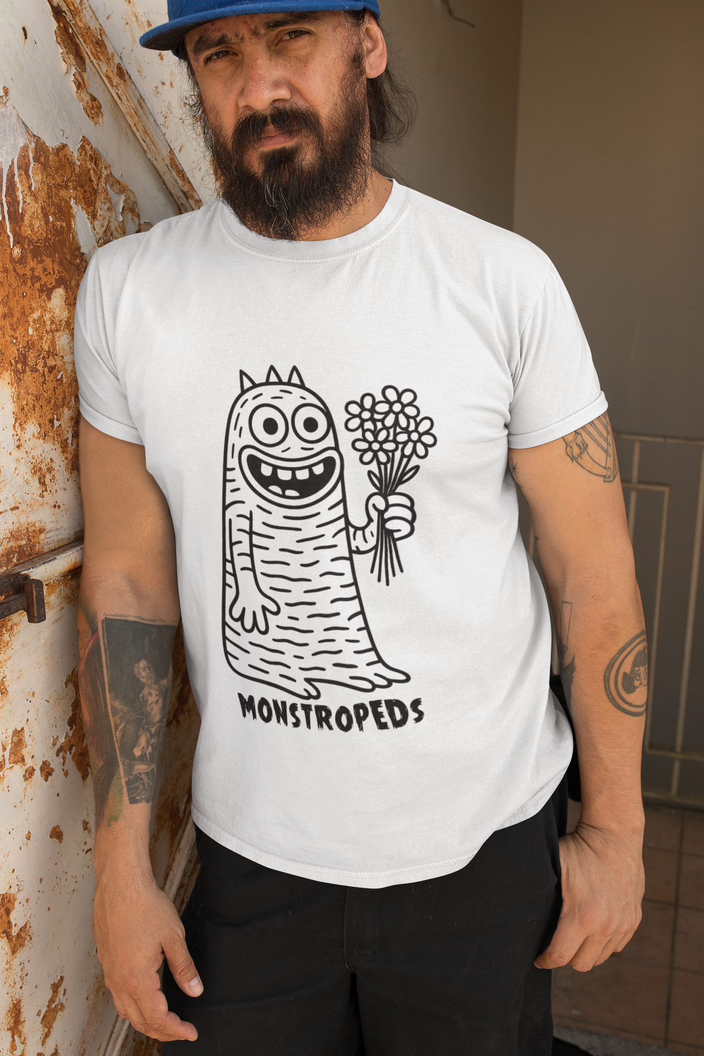 Playful Monster T-Shirt, Unisex Softstyle Tee for Kids and Adults, Funny Graphic Shirt, Gift for Birthdays, Casual Wear